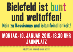 Bielefeld ist bunt und weltoffen!