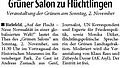 Zeitungsausschnitt