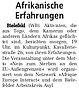 Zeitungsausschnitt