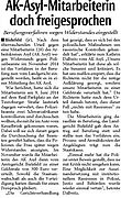 Zeitungsausschnitt