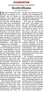 Zeitungsausschnitt