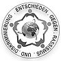 Logo "Entschieden gegen Rassismus"