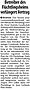 Zeitungsausschnitt