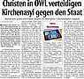 Zeitungsausschnitt