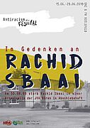 Deckblatt Programmheft Antira-Festival 2019