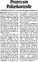 Zeitungsausschnitt