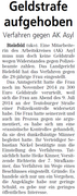 Zeitungsausschnitt