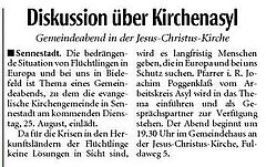 Zeitungsausschnitt
