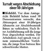 Zeitungsausschnitt