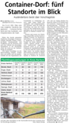 Zeitungsausschnitt