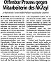Zeitungsausschnitt