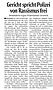 Zeitungsausschnitt