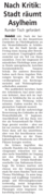 Zeitungsausschnitt