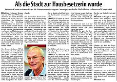 Zeitungsausschnitt