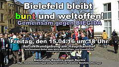 Menschenmenge bei Demonstration
