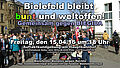 Menschenmenge bei Demonstration