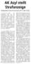 Zeitungsausschnitt