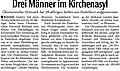 Zeitungsausschnitt