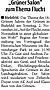 Zeitungsausschnitt