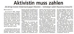 Zeitungsausschnitt
